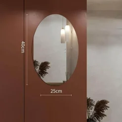 Spiegel Wandaufkleber - Reflektierender Wohndekor Aufkleber