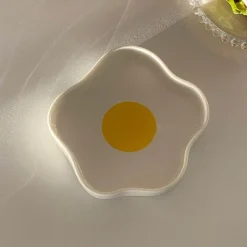 Spiegelei-Keramikteller - Lustiges Frühstücksgericht