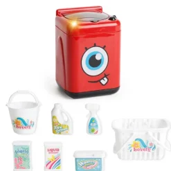 Spielzeug-Waschmaschine für Kinder – Lustiges Wäsche-Spielset