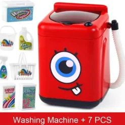Spielzeug-Waschmaschine für Kinder – Lustiges Wäsche-Spielset