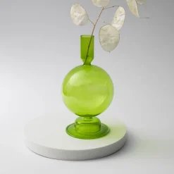 Spiralförmige Kerzenhalter – Modernes geometrisches Dekor