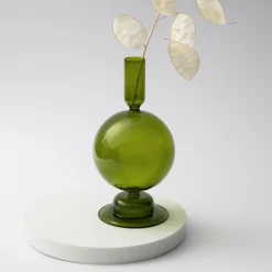 Spiralförmige Kerzenhalter – Modernes geometrisches Dekor