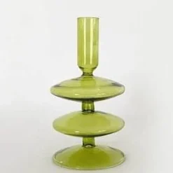 Spiralförmige Kerzenhalter – Modernes geometrisches Dekor