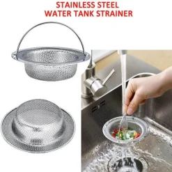 Spülbeckensieb aus Edelstahl – Abflusssieb für die Küche
