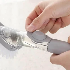 Spülbürste mit Flüssigkeitsspender – 2-in-1-Küchenreinigungswerkzeug