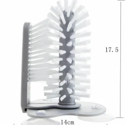 Spülbürste mit Saugnapf – 2-in-1-Reinigungswerkzeug