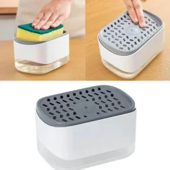 Spülmittel-Set mit Druckspender – Einfache Seifenpumpe für die Küche