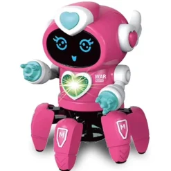 Sprachaktiviertes Roboterspielzeug – Interaktiver futuristischer Spielkamerad mit 6 Klauen