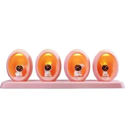 Sprachgesteuerte LED-Nachtlampe – Buntes Stimmungslicht