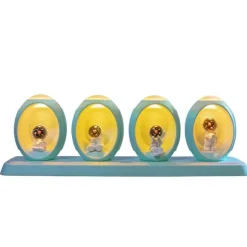 Sprachgesteuerte LED-Nachtlampe – Buntes Stimmungslicht