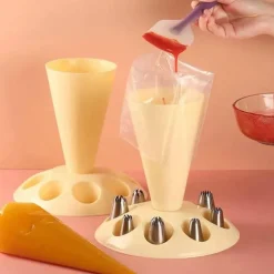 Spritzbeutelhalter-Ständer – Back-Organizer zum einfachen Dekorieren