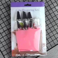 Spritzbeutel-Tüllenset aus Silikon – 8-teiliges Kuchendekorationsset