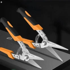 Stainless Steel Heavy-Duty Scissors - Durable Multipurpose Tool