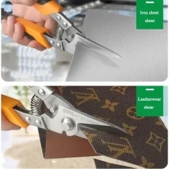 Stainless Steel Heavy-Duty Scissors - Durable Multipurpose Tool