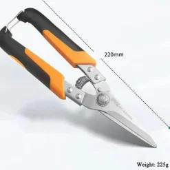Stainless Steel Heavy-Duty Scissors - Durable Multipurpose Tool