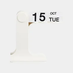 Standing Perpetual Flip Desk Calendar – Minimalist