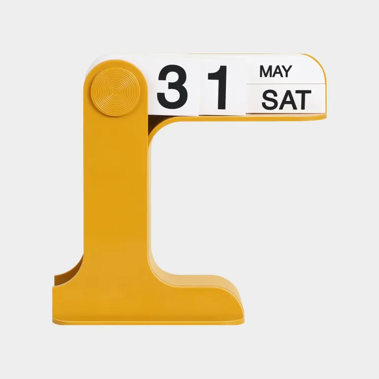 Standing Perpetual Flip Desk Calendar – Minimalist