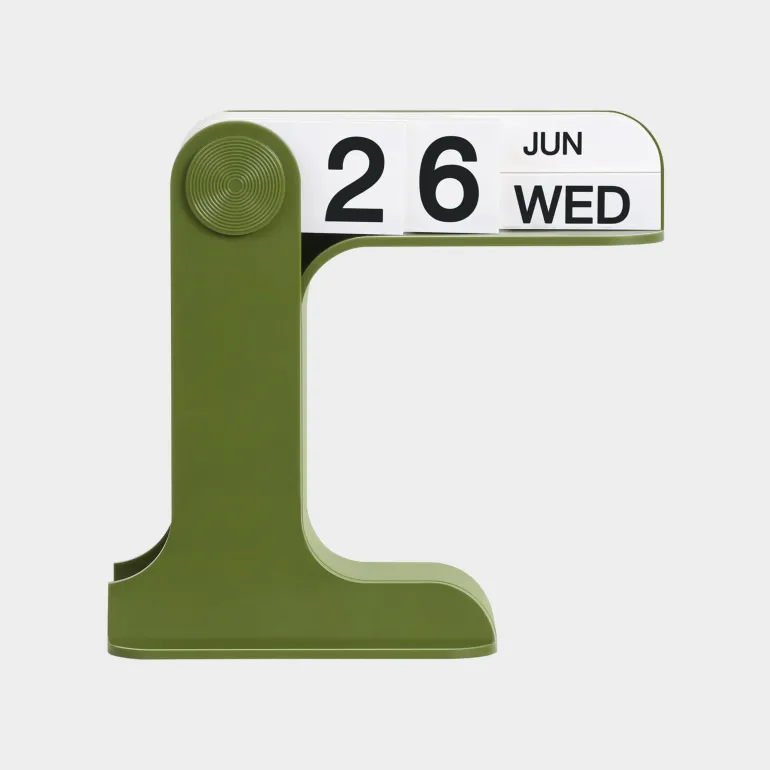 Standing Perpetual Flip Desk Calendar – Minimalist