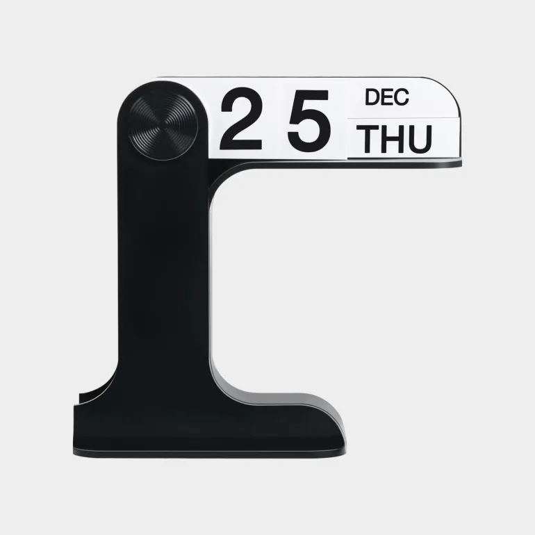 Standing Perpetual Flip Desk Calendar – Minimalist