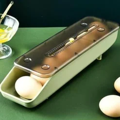 Stapelbarer automatischer Eieraufbewahrungsbehälter