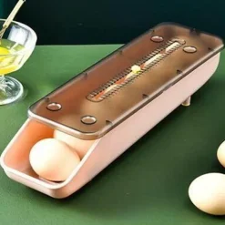 Stapelbarer automatischer Eieraufbewahrungsbehälter