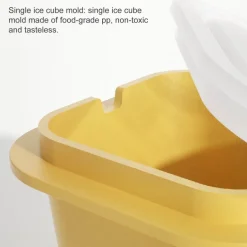 Stapelbares Eiswürfelbereiter-Set – Gefrierschale aus Silikon für einfache Eiswürfel