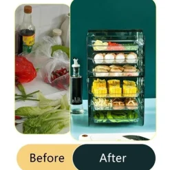 Stapelbares Küchenregal - Mehrschichtiger Organizer