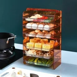 Stapelbares Küchenregal - Mehrschichtiger Organizer