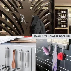 Starke Magnethaken – 4er-Pack Hochleistungshalter