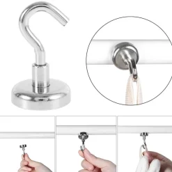 Starke Magnethaken – 4er-Pack Hochleistungshalter