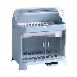 Staubdichter Geschirrständer – Abtropfständer für die Küche