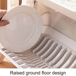 Staubdichtes Abtropfgestell – Küchenorganizer