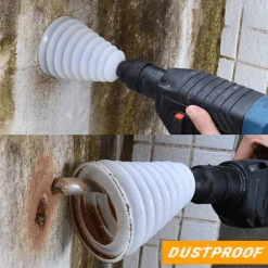 Staubsammler für elektrische Bohrmaschinen – Staubabsaugaufsatz