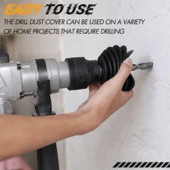 Staubsammler für elektrische Bohrmaschinen – Staubabsaugaufsatz
