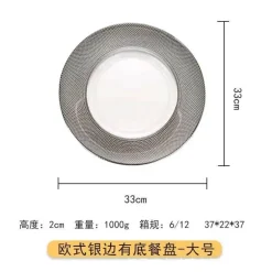 Steak- und Pastateller aus Glas – Vielseitiges Essgeschirr