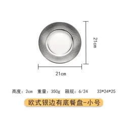 Steak- und Pastateller aus Glas – Vielseitiges Essgeschirr