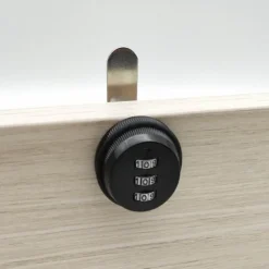 3-stelliges Zahlenkombinationsschloss für Schränke – Mechanisches Sicherheitsschloss