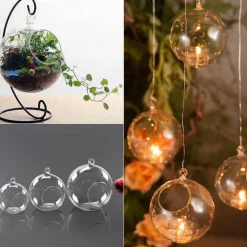 Sternennacht-Terrarium-Kerzenhalter – Dekorativer Wohnakzent