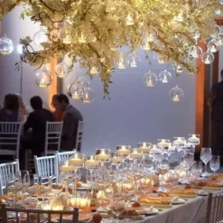 Sternennacht-Terrarium-Kerzenhalter – Dekorativer Wohnakzent