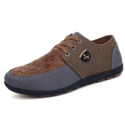 Stilvolle, atmungsaktive Canvas-Schuhe – Herrenschuhe