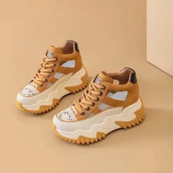 Stilvolle, atmungsaktive High-Top-Schuhe mit Hohlsohle