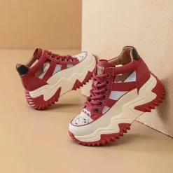 Stilvolle, atmungsaktive High-Top-Schuhe mit Hohlsohle