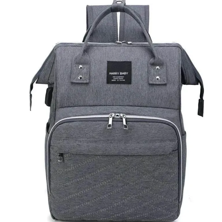 Stilvoller Baby-Wickelrucksack – Großes Fassungsvermögen, modernes Design