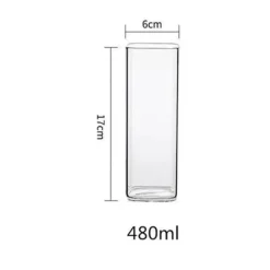 Stilvoller Kaffeebecher aus Glas – Vielseitiges Trinkgefäß für Tee und Milch