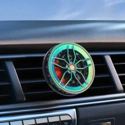 Stilvolles Rad-Lüftungsgitter, drehbar, Aromatherapie, Auto-Lufterfrischer