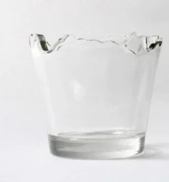 Stilvolles unregelmäßiges Glasset - 2-teiliges dekoratives Trinkgeschirr
