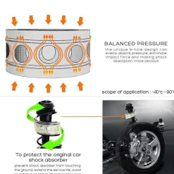 Stoßdämpferfeder für Auto-Stoßdämpfer – Komfort-Federungs-Upgrade