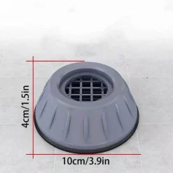 Stoßdämpfermatten für Waschmaschinen – 4-teiliges Anti-Rutsch-Set