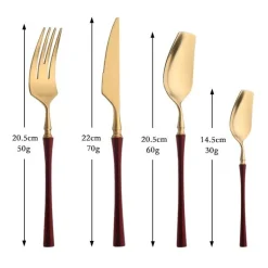 Stohrer Edelstahl-Besteckset – Edles Essbesteck