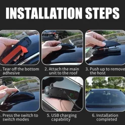 Straßenlaser-Alarmbeleuchtungssystem - Ferngesteuertes Autozubehör